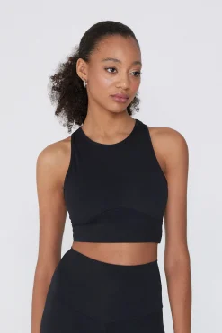 Sleeveless Microfiber Crop Top - Tank Tops - Women | Tezenis