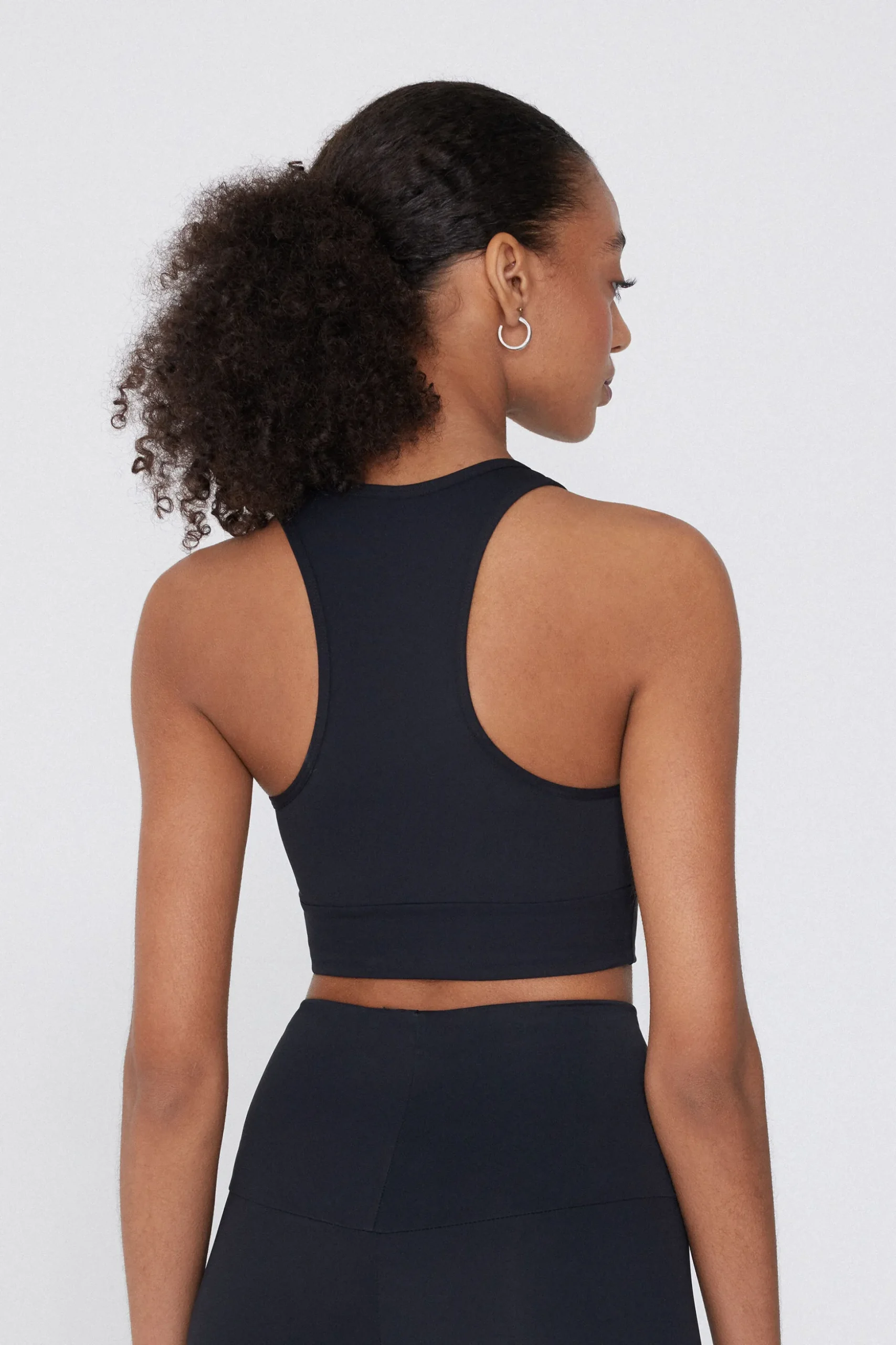 Sleeveless Microfiber Crop Top - Tank Tops - Women | Tezenis