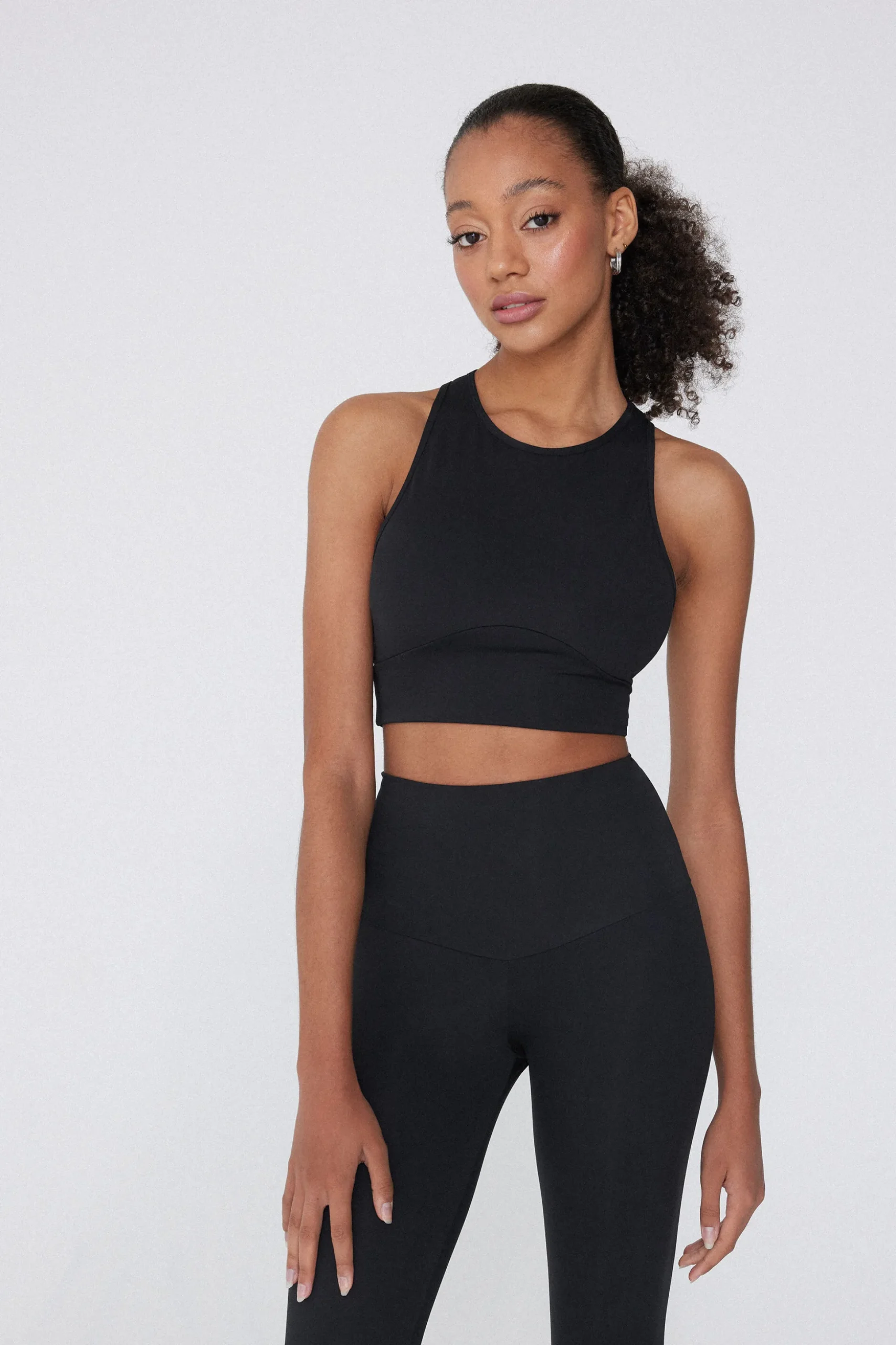 Sleeveless Microfiber Crop Top - Tank Tops - Women | Tezenis