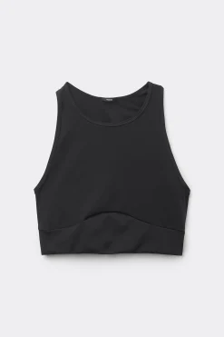 Sleeveless Microfiber Crop Top - Tank Tops - Women | Tezenis