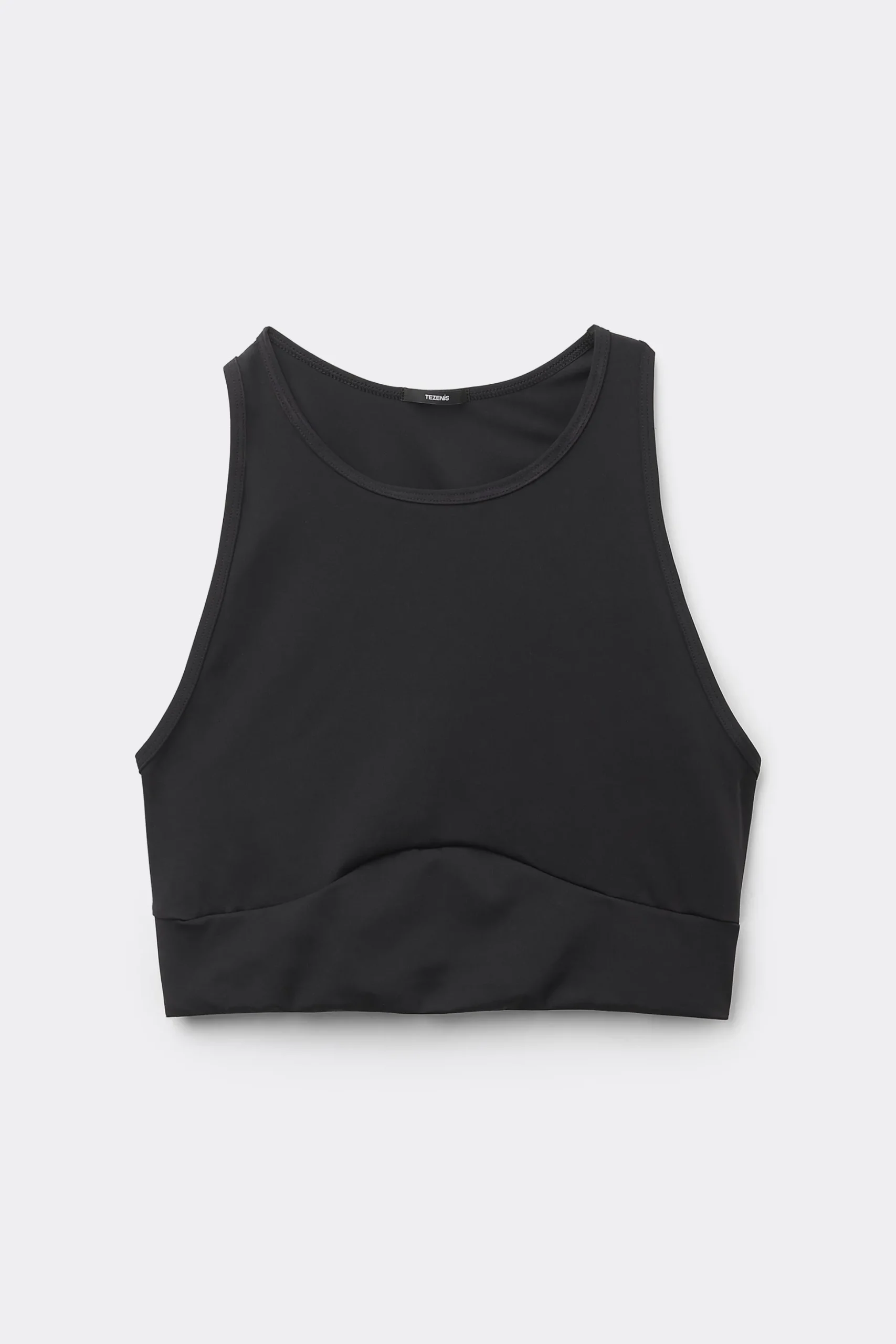Sleeveless Microfiber Crop Top - Tank Tops - Women | Tezenis
