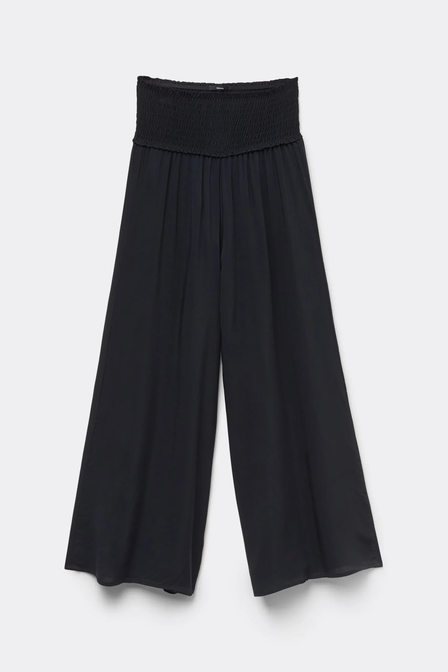 Smocked Canvas Hakama Pants - Pants - Women | Tezenis