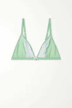Soft Mint Cammeo Lisbon Triangle Bra - Triangle - Women | Tezenis