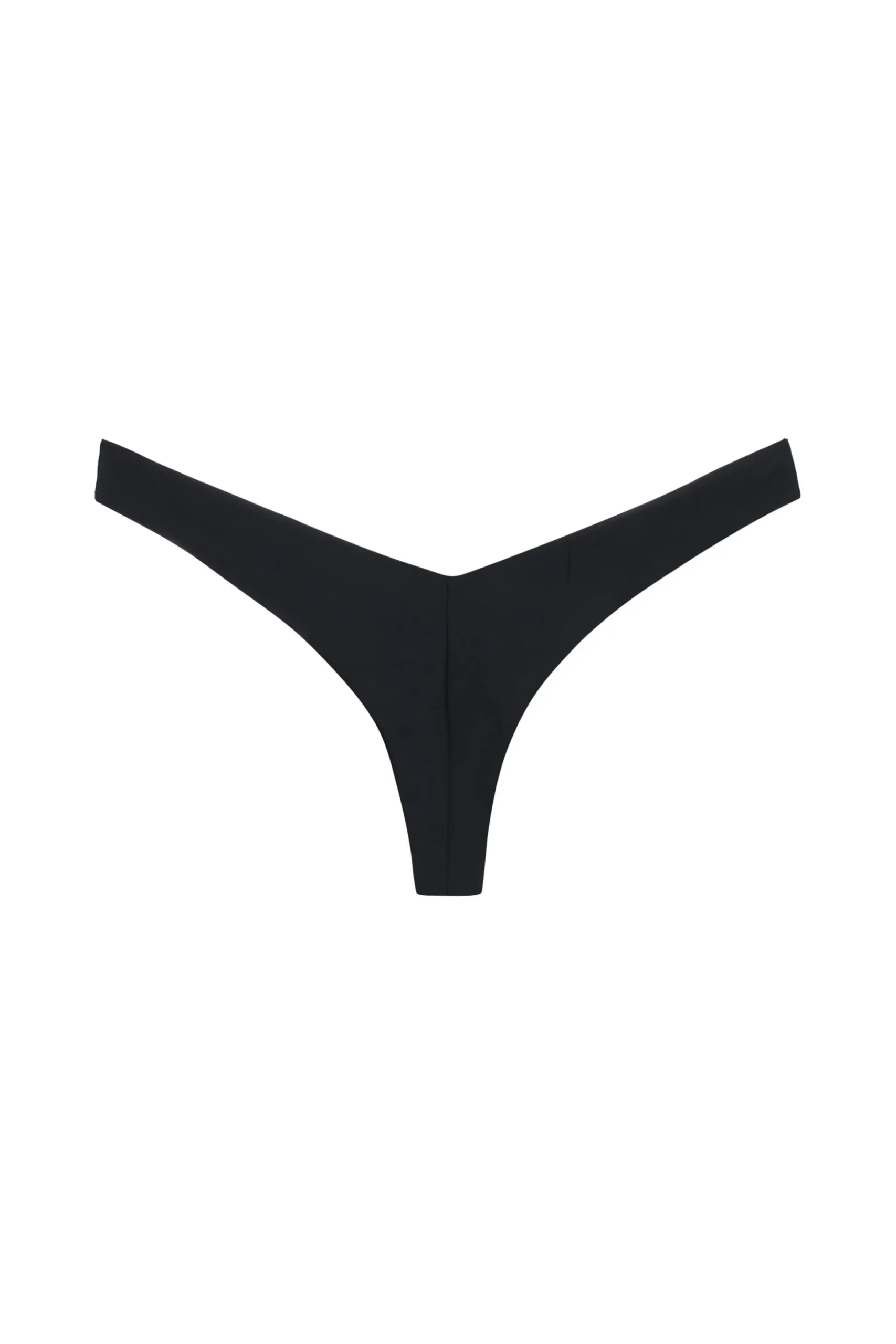 Solid Color High Leg V-Cut Brazilian Bikini Bottoms - Brazilian Cut - Women | Tezenis