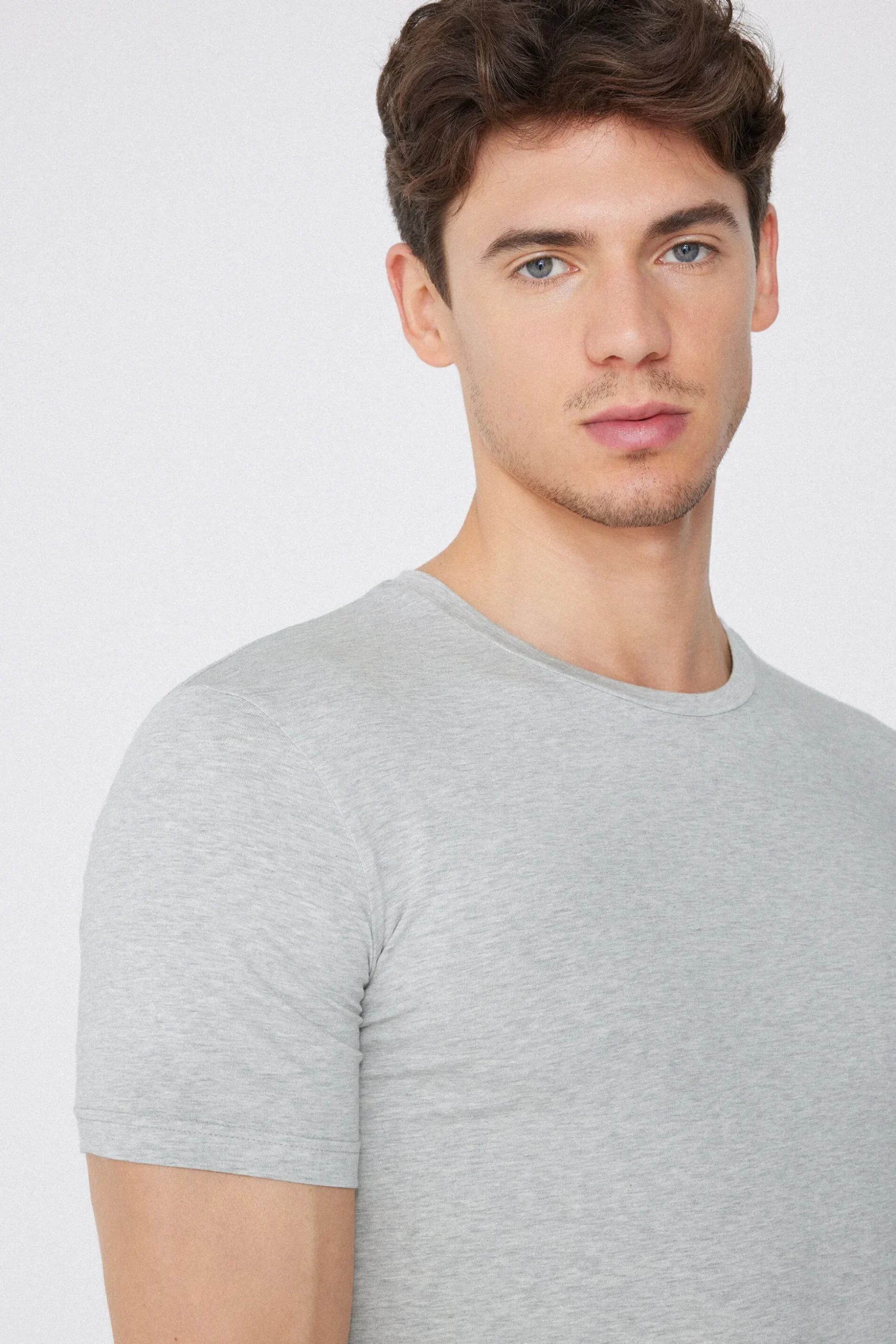 Stretch Cotton T-Shirt - T-Shirts - Men | Tezenis
