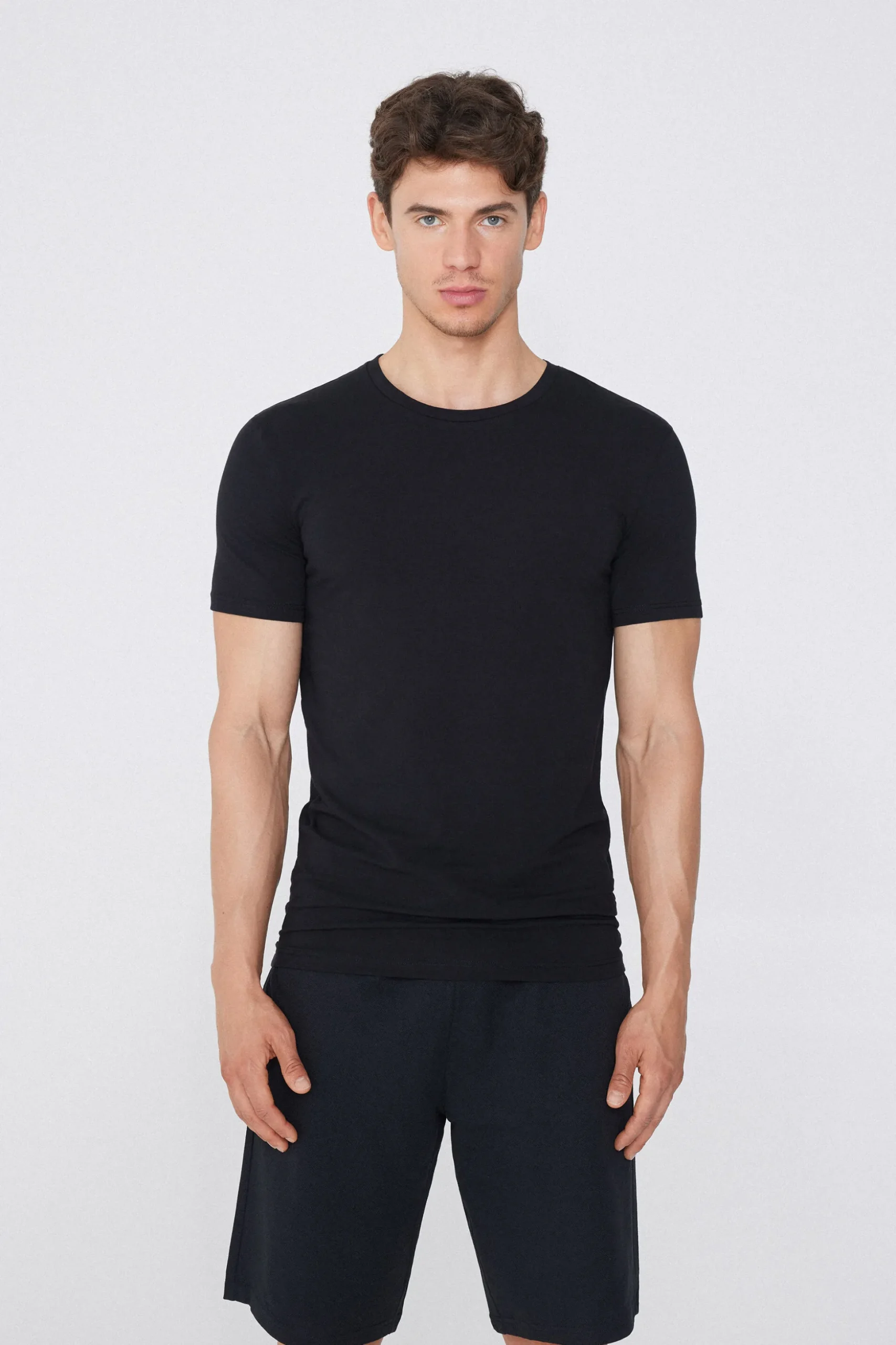 Stretch Cotton T-Shirt - T-Shirts - Men | Tezenis
