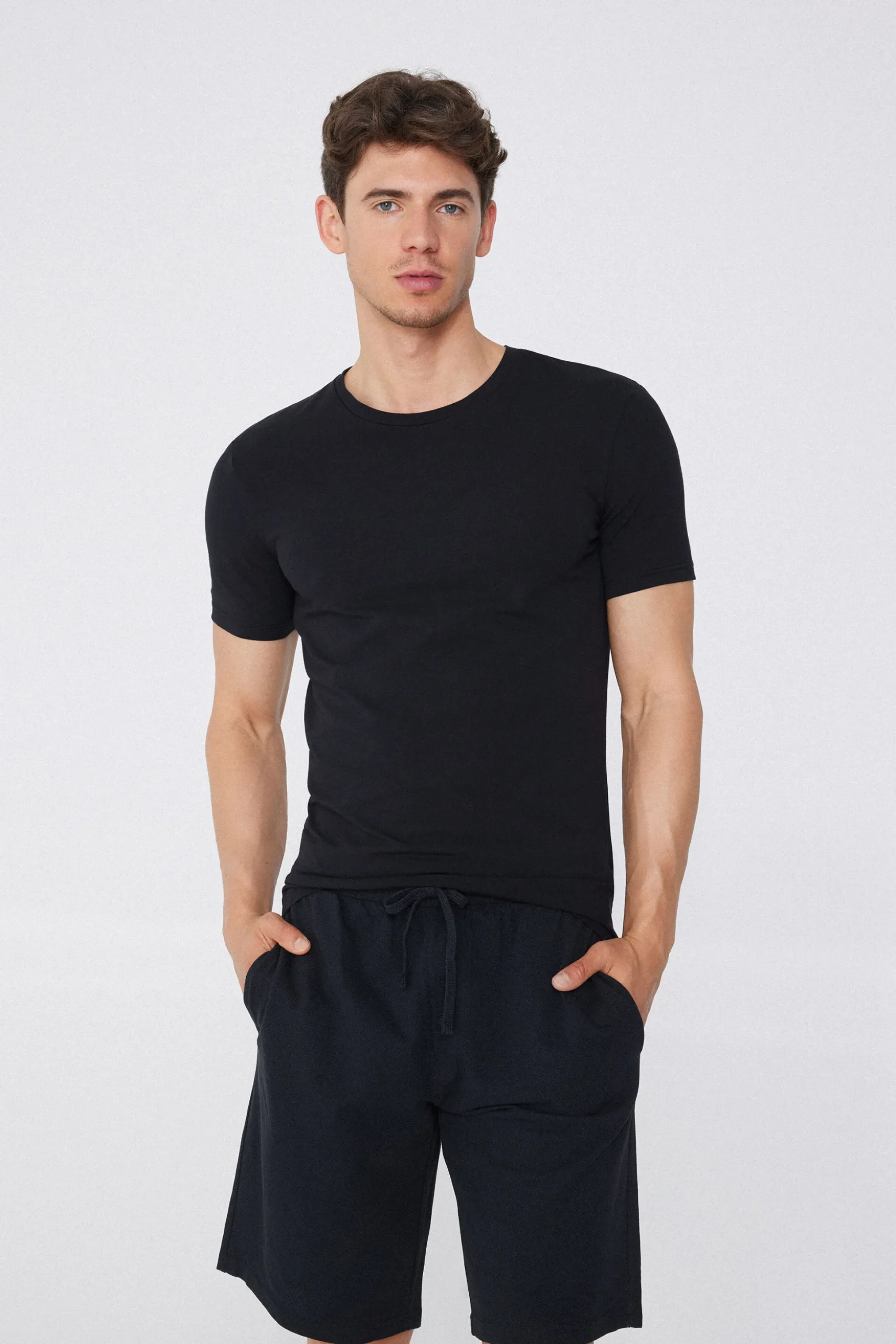 Stretch Cotton T-Shirt - T-Shirts - Men | Tezenis