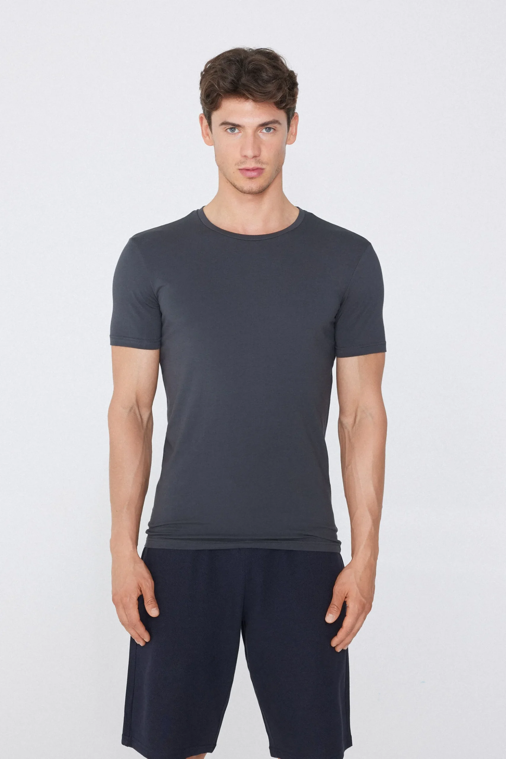 Stretch Cotton T-Shirt - T-Shirts - Men | Tezenis