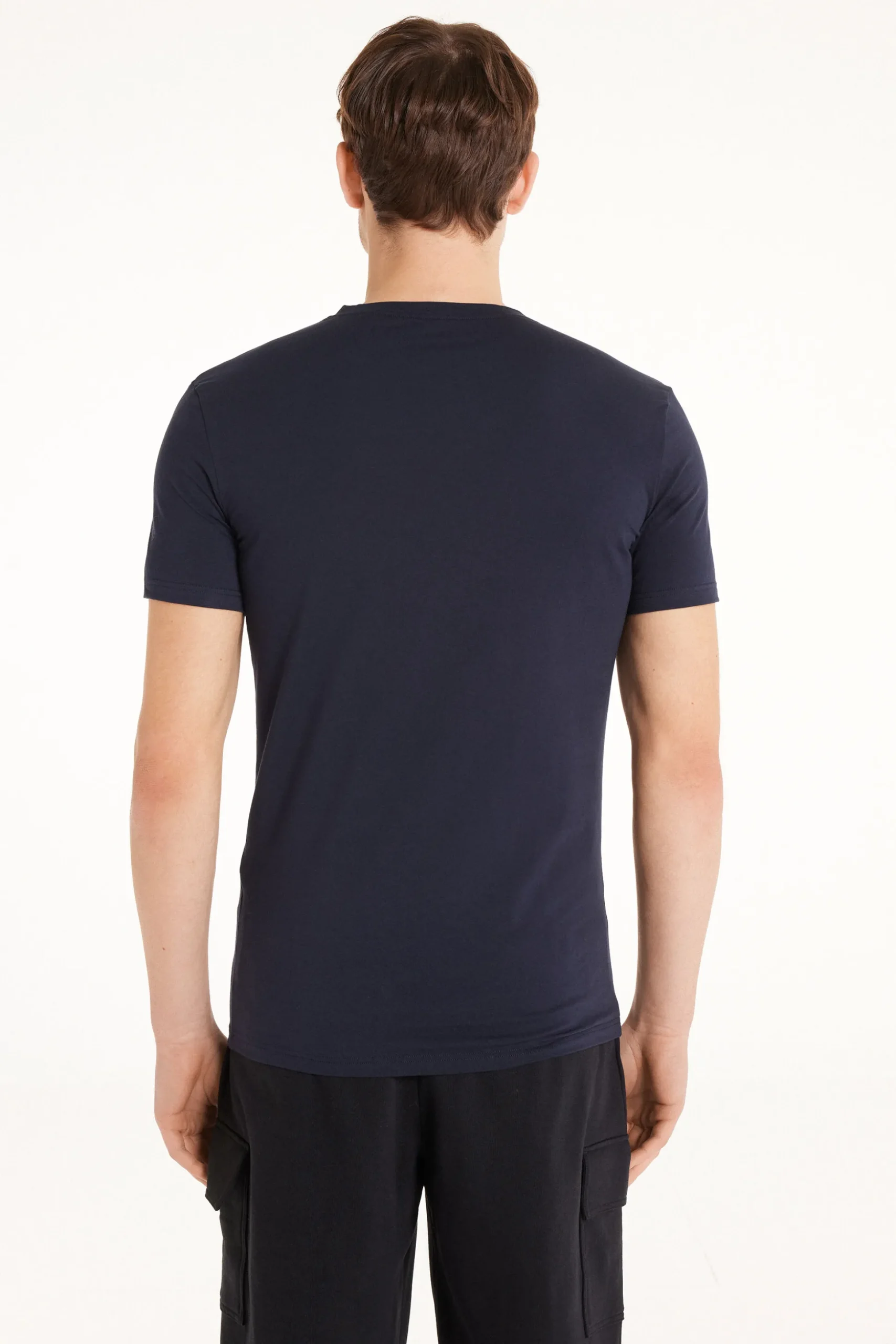 Stretch Cotton T-Shirt - T-Shirts - Men | Tezenis