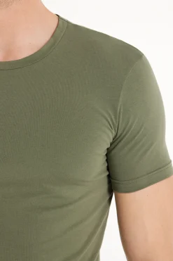 Stretch Cotton T-Shirt - T-Shirts - Men | Tezenis