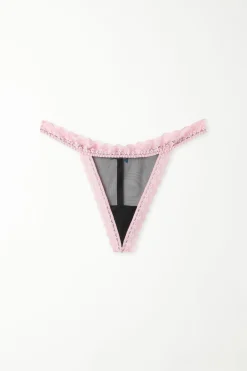 Sugar Tulle String Thong - G-strings And Thongs - Women | Tezenis