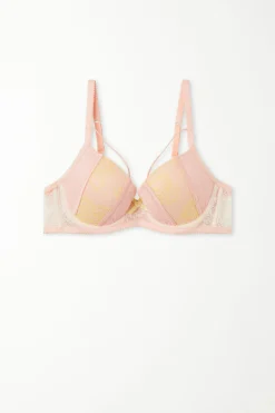 Sunset Lace Berlin Balconette Bra - Push-up - Women | Tezenis