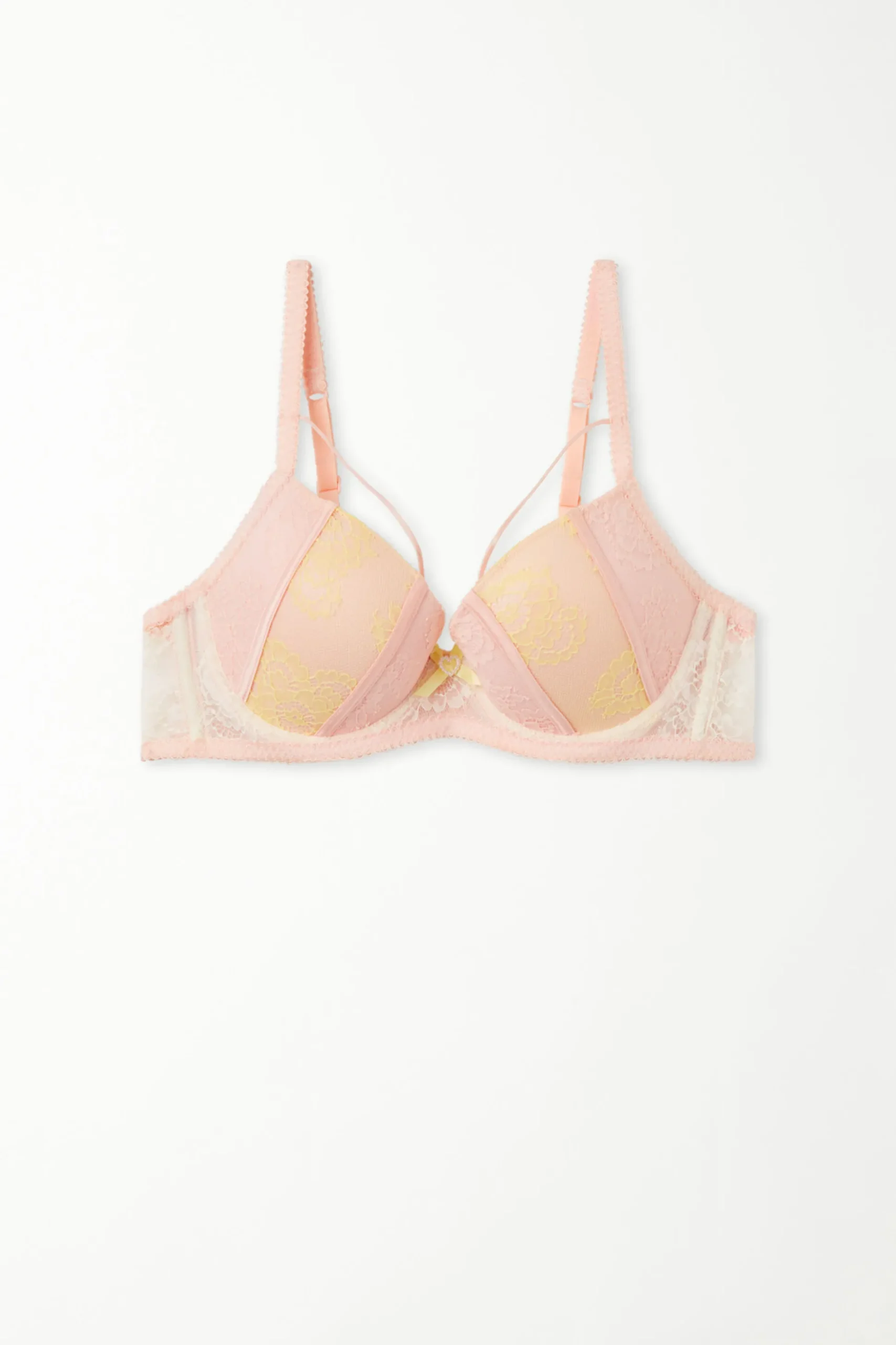 Sunset Lace Berlin Balconette Bra - Push-up - Women | Tezenis