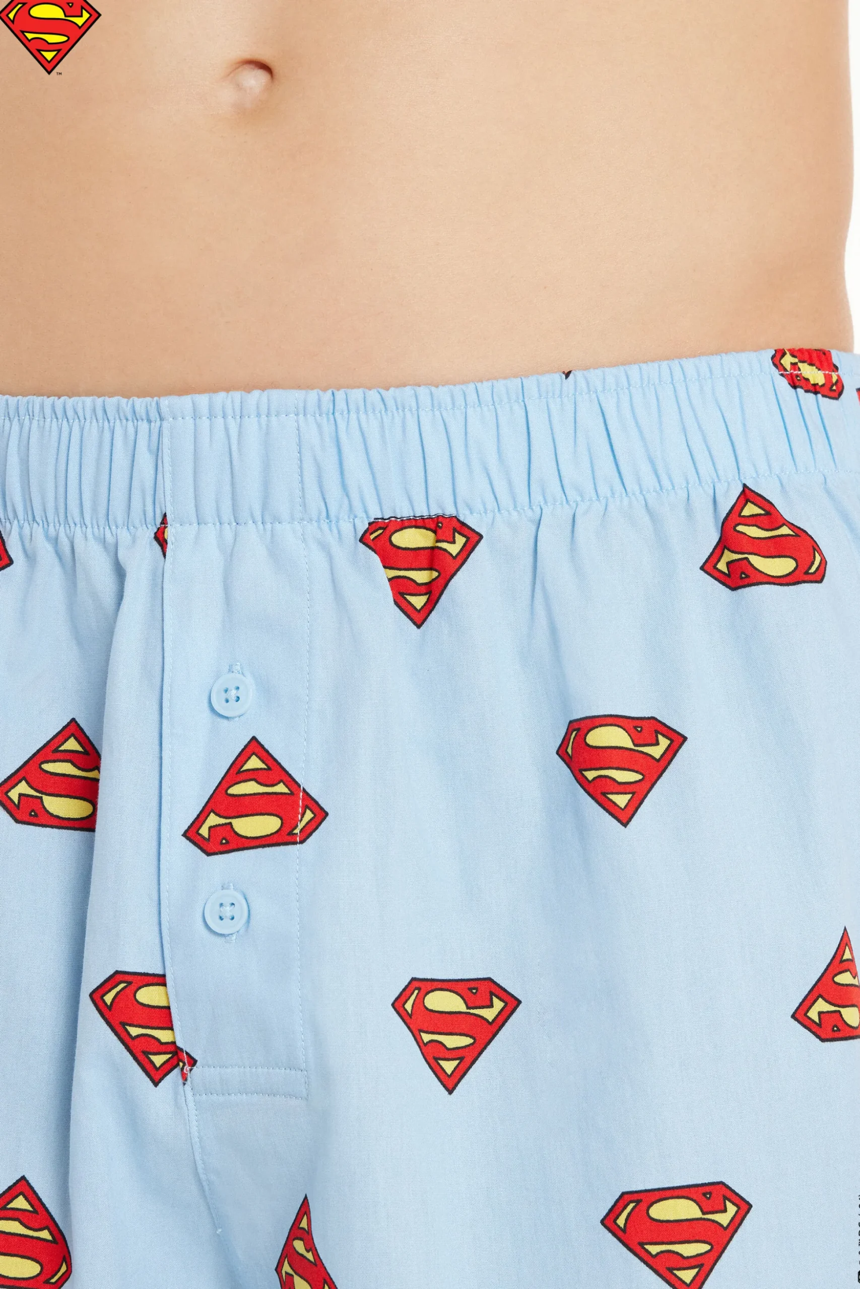 Superman Print Cotton Cloth Boxers - Boxers - Men | Tezenis
