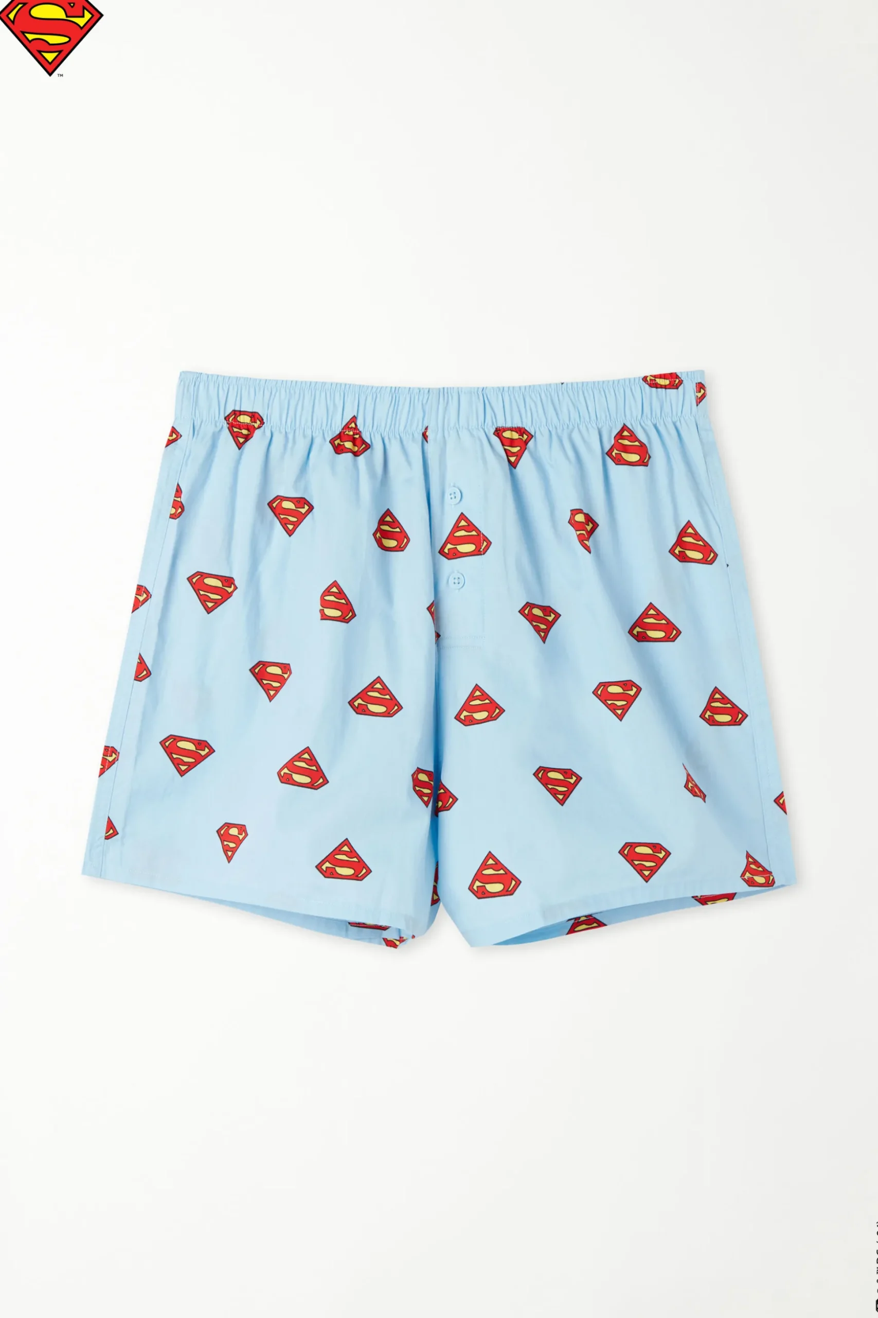 Superman Print Cotton Cloth Boxers - Boxers - Men | Tezenis