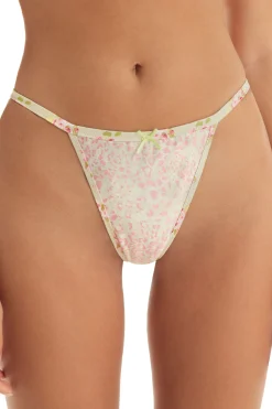 Sweet Satin String Thong - G-strings And Thongs - Women | Tezenis