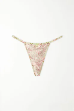Sweet Satin String Thong - G-strings And Thongs - Women | Tezenis