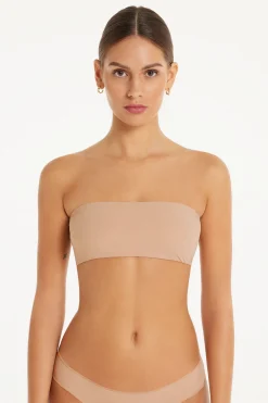 Sydney Bandeau Top Bra In Microfiber - Strapless And Bandeau - Women | Tezenis
