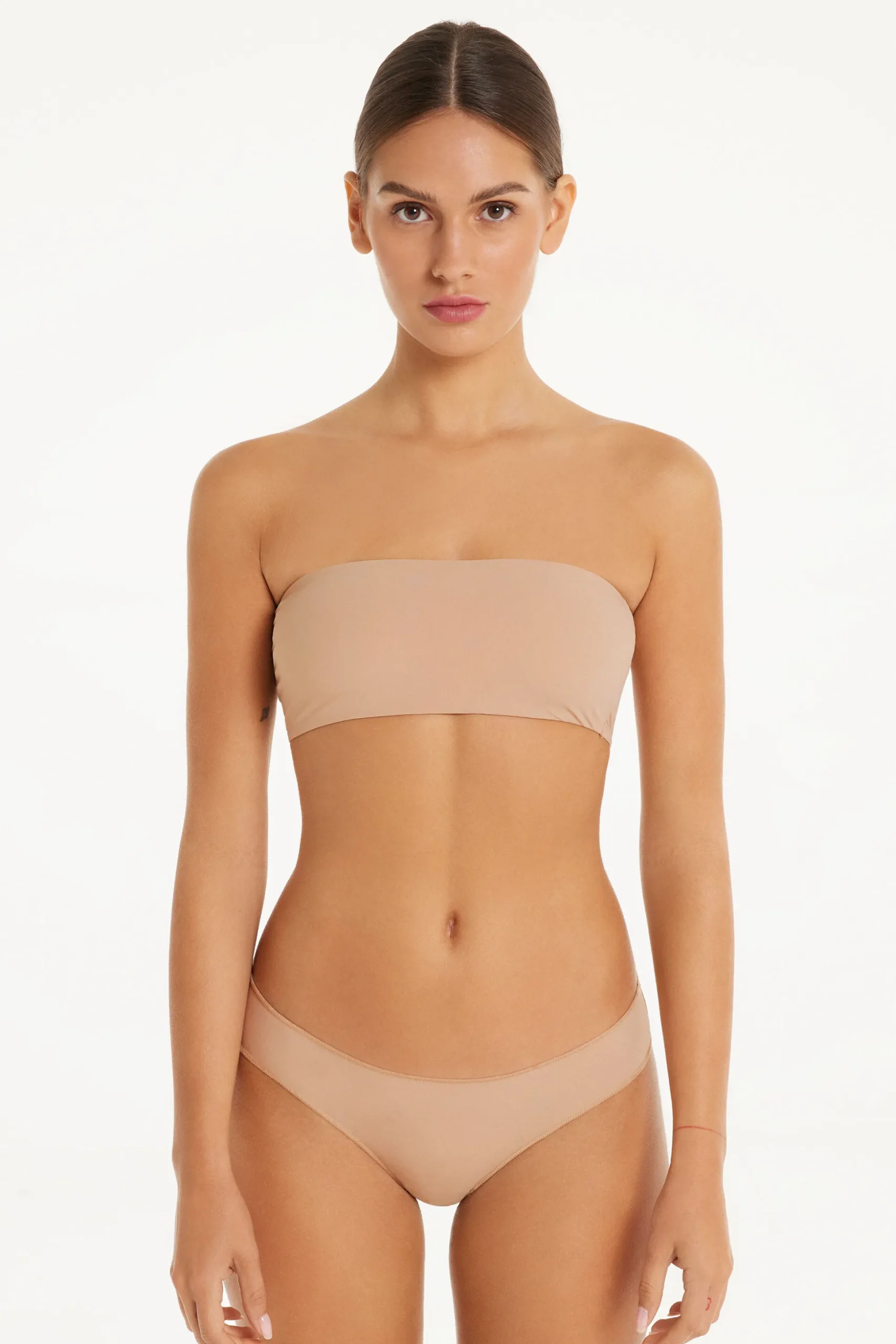 Sydney Bandeau Top Bra In Microfiber - Strapless And Bandeau - Women | Tezenis