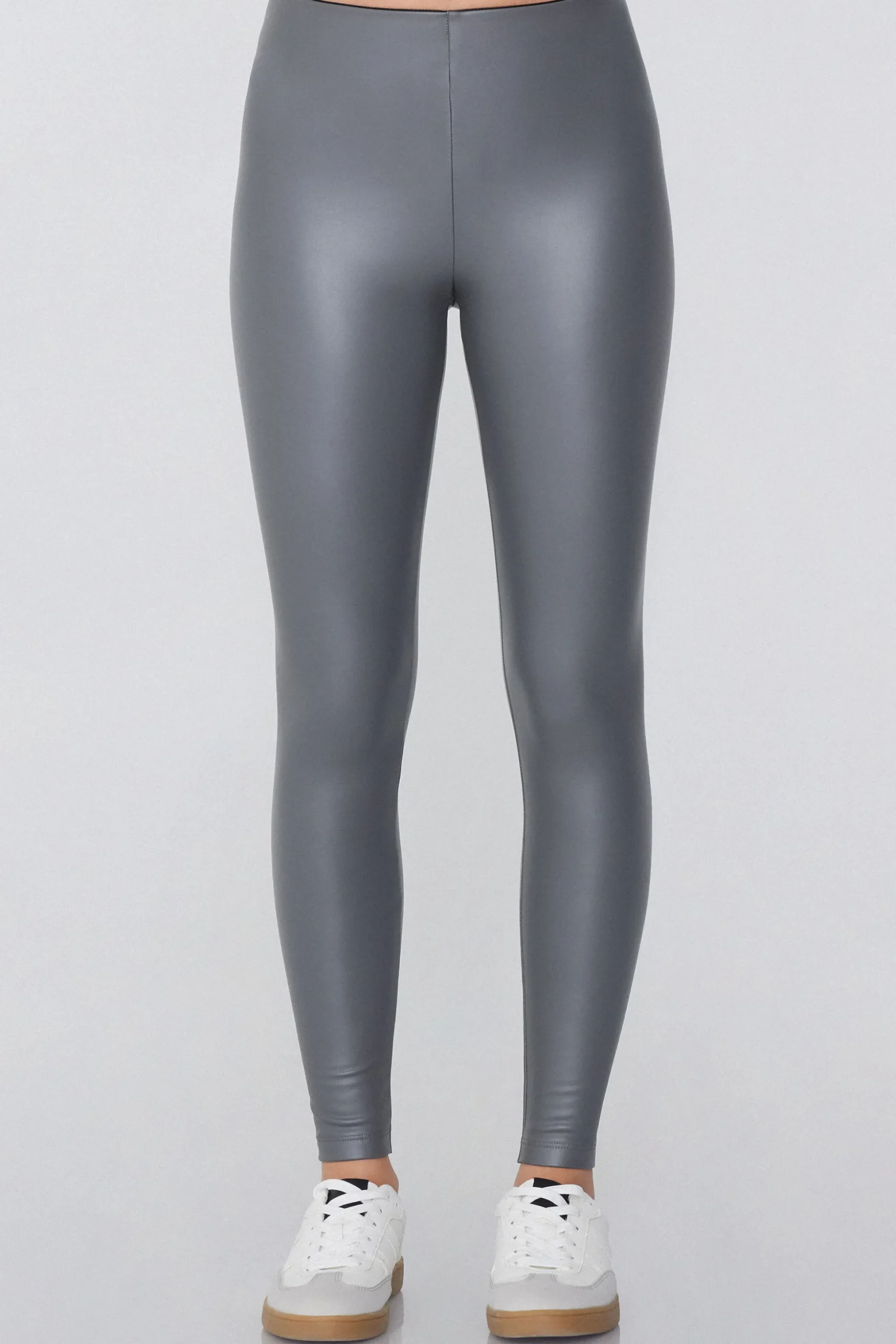 Thermal Faux Leather Leggings - Leggings - Women | Tezenis
