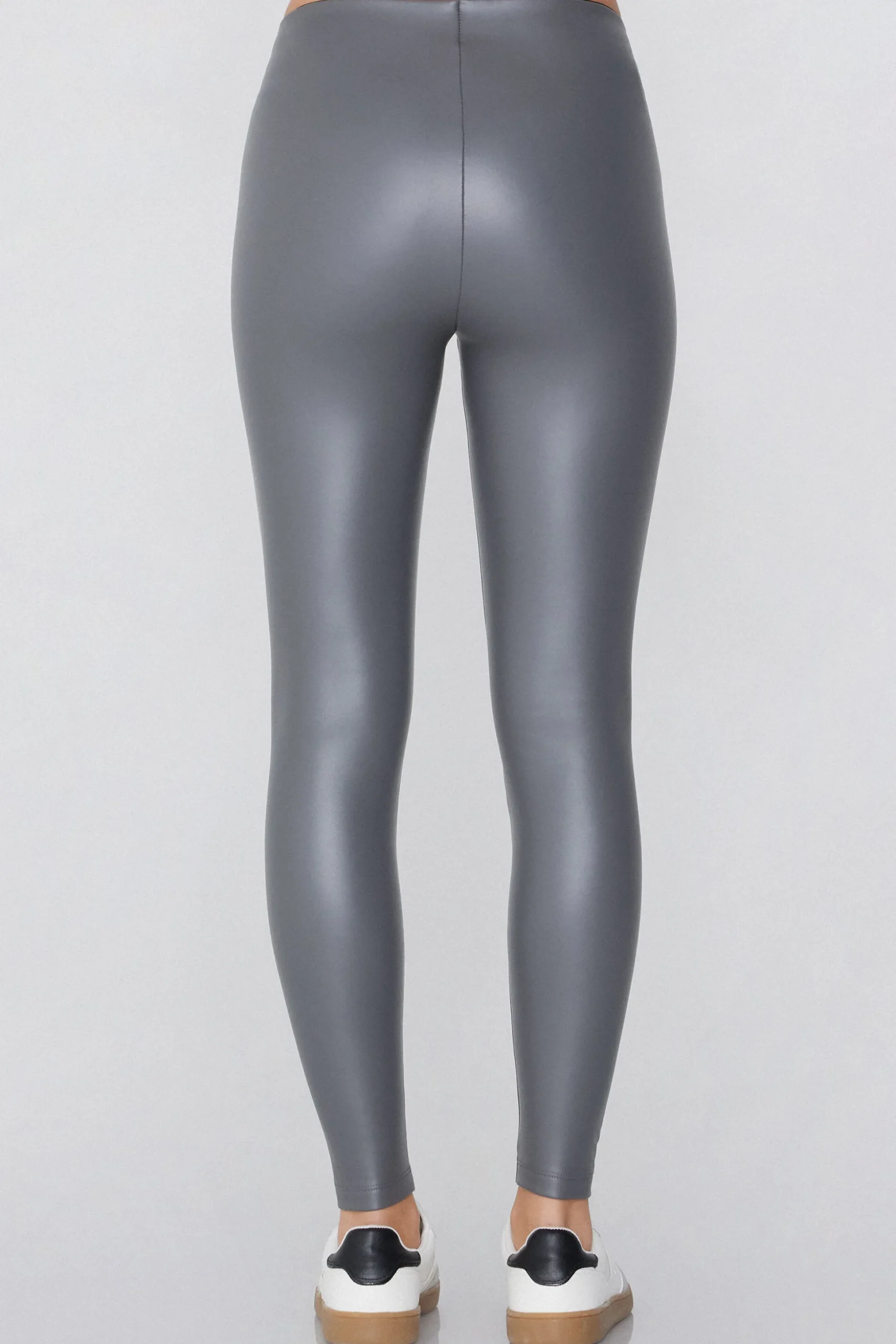 Thermal Faux Leather Leggings - Leggings - Women | Tezenis