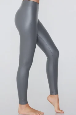 Thermal Faux Leather Leggings - Leggings - Women | Tezenis
