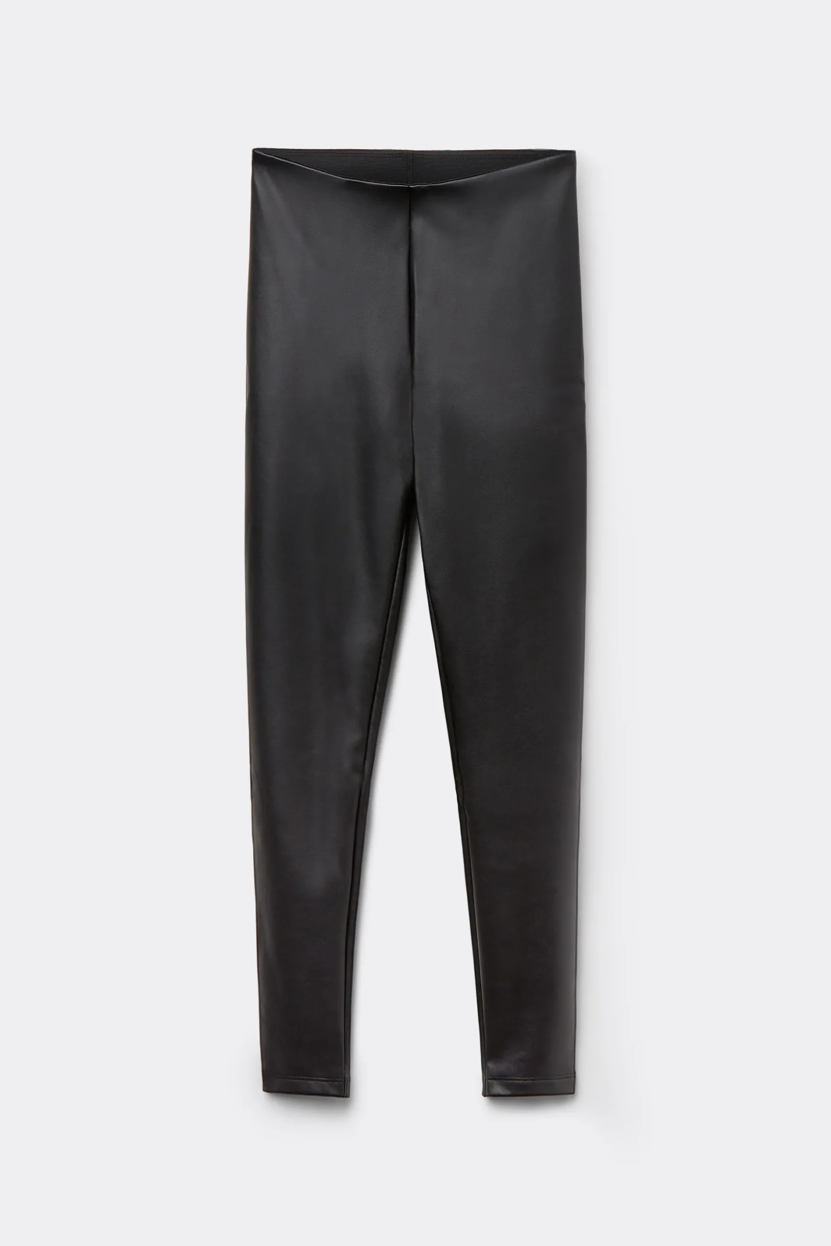 Thermal Faux Leather Leggings - Leggings - Women | Tezenis