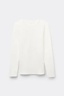 Thermal Modal And Cotton Crew-Neck Top - Long-Sleeved Tops - Women | Tezenis