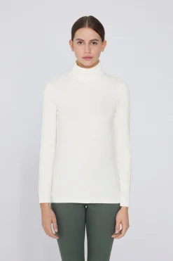Thermal Modal And Cotton Turtleneck Top - Long-Sleeved Tops - Women | Tezenis