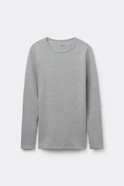 Thermal Modal And Cotton Crew-Neck Top - Long-Sleeved Tops - Women | Tezenis
