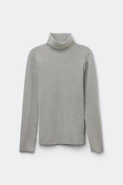 Thermal Modal And Cotton Turtleneck Top - Long-Sleeved Tops - Women | Tezenis