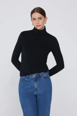 Thermal Modal And Cotton Turtleneck Top - Long-Sleeved Tops - Women | Tezenis