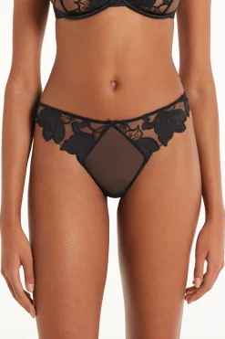 Timeless Flowers High-Cut Brazilian Panties - Cheeky Briefs - Women | Tezenis