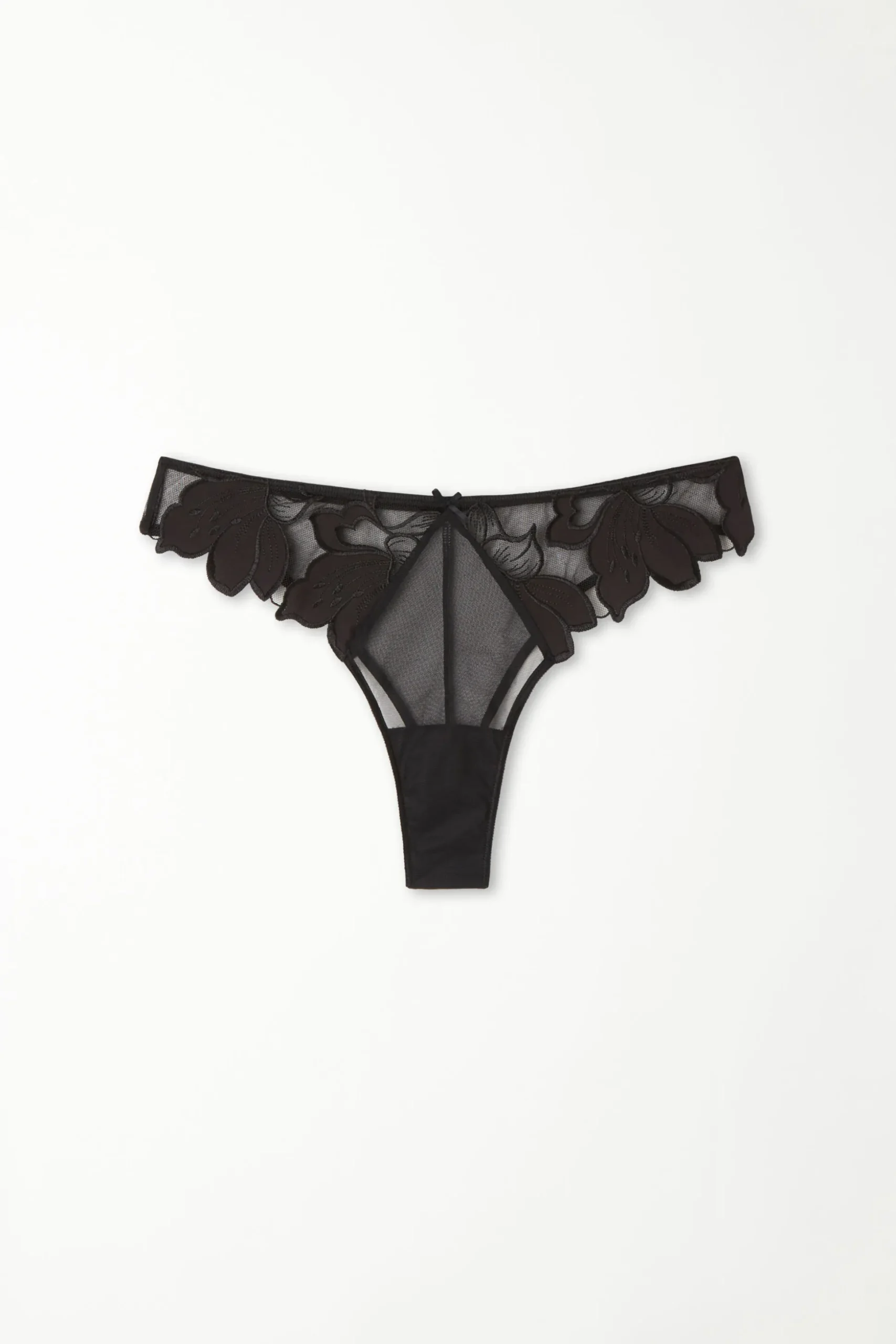 Timeless Flowers High-Cut Brazilian Panties - Cheeky Briefs - Women | Tezenis