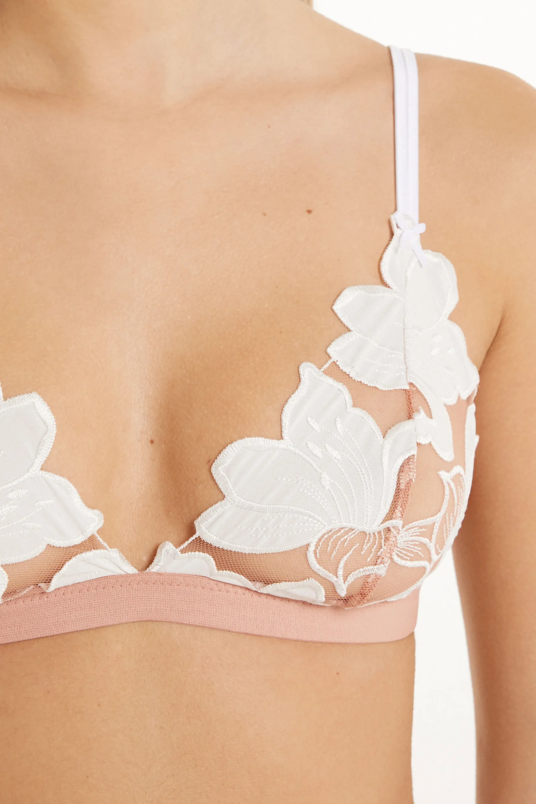 Timeless Flowers Lisbon Triangle Bra - Triangle - Women | Tezenis