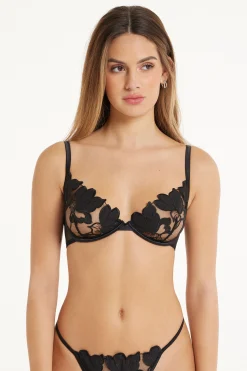 Timeless Flowers Paris Balconette Bra - Balconette - Women | Tezenis