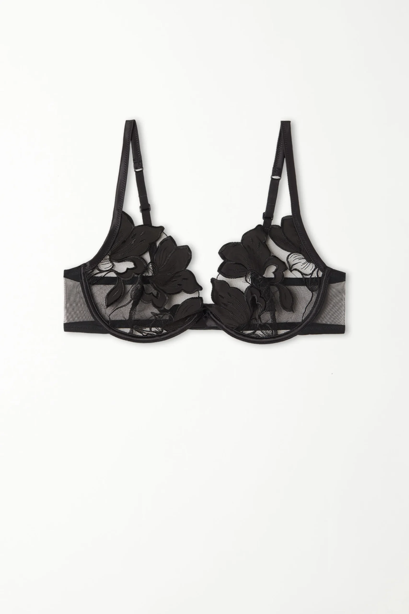 Timeless Flowers Paris Balconette Bra - Balconette - Women | Tezenis