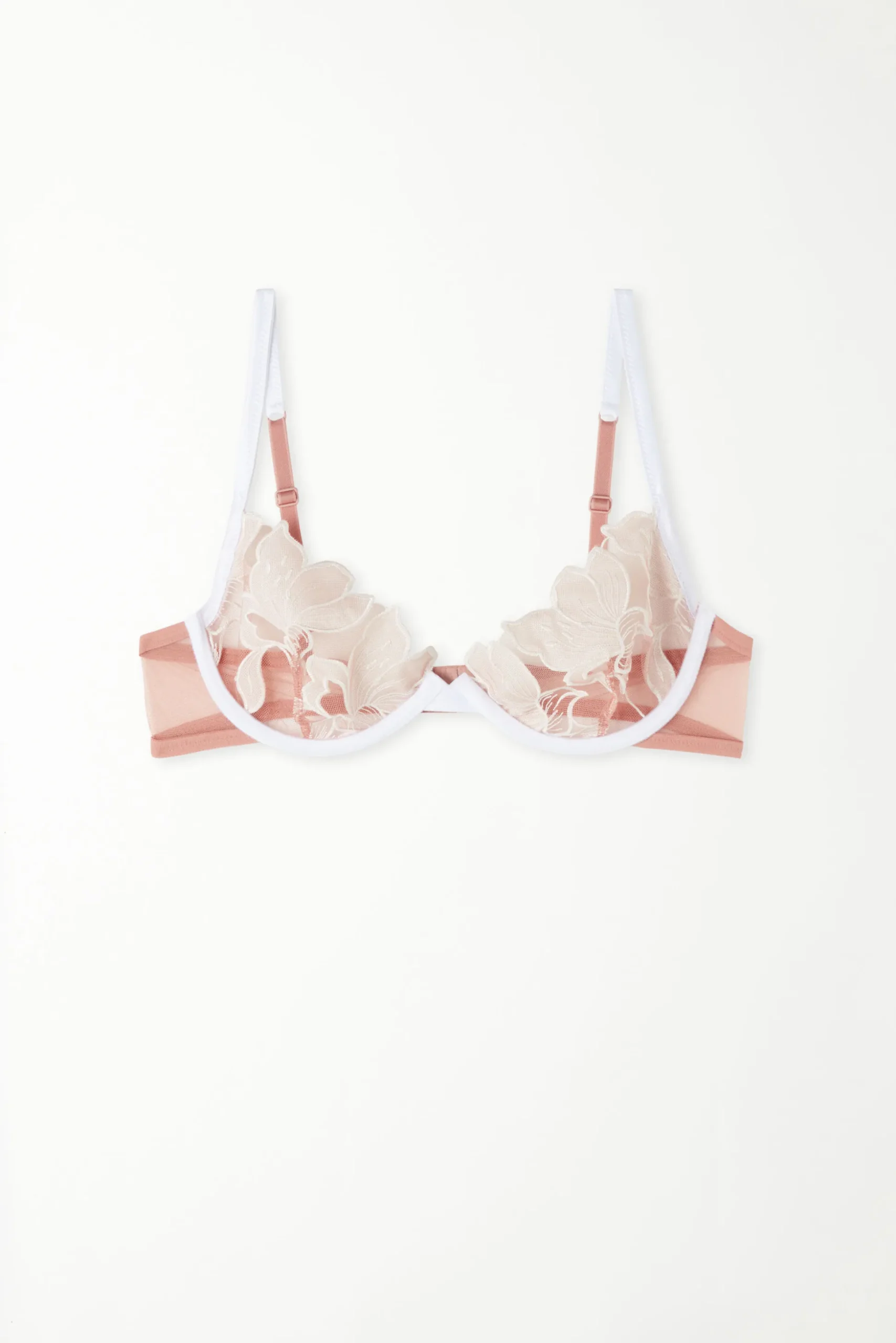 Timeless Flowers Paris Balconette Bra - Balconette - Women | Tezenis
