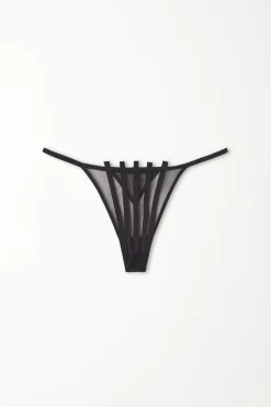 Tulle String Thong - G-strings And Thongs - Women | Tezenis