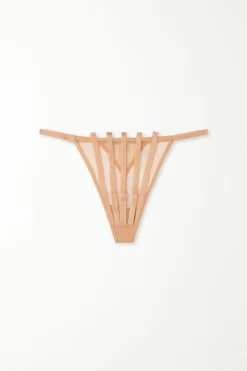 Tulle String Thong - G-strings And Thongs - Women | Tezenis