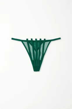 Tulle String Thong - G-strings And Thongs - Women | Tezenis