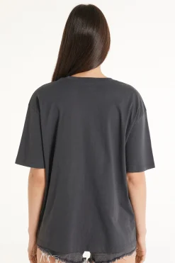 Unisex AC/DC Print T-Shirt - Short-Sleeved Tops - Women | Tezenis