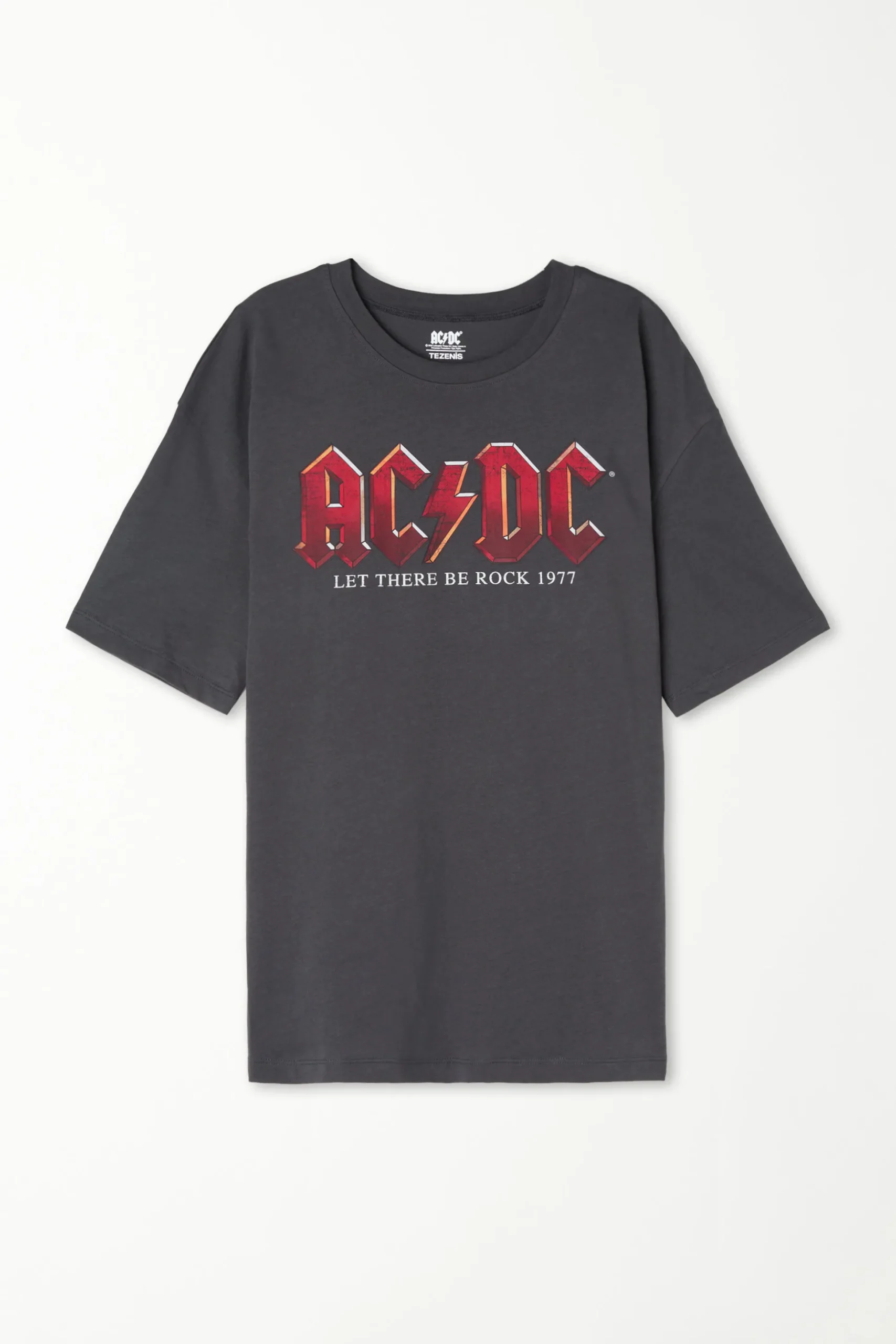 Unisex AC/DC Print T-Shirt - Short-Sleeved Tops - Women | Tezenis