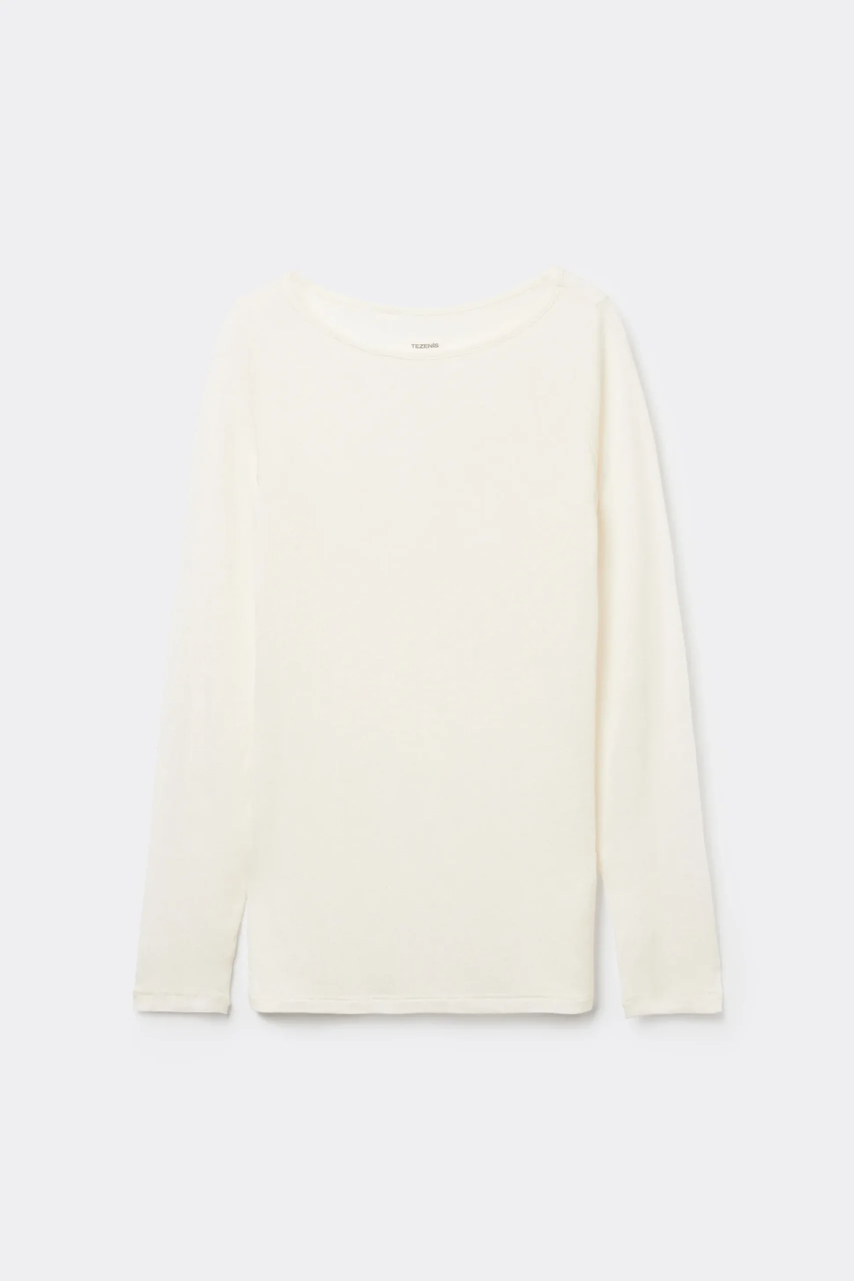 Viscose And Merino Wool Boat-Neck Top - Cardigans And Sweaters - Women | Tezenis