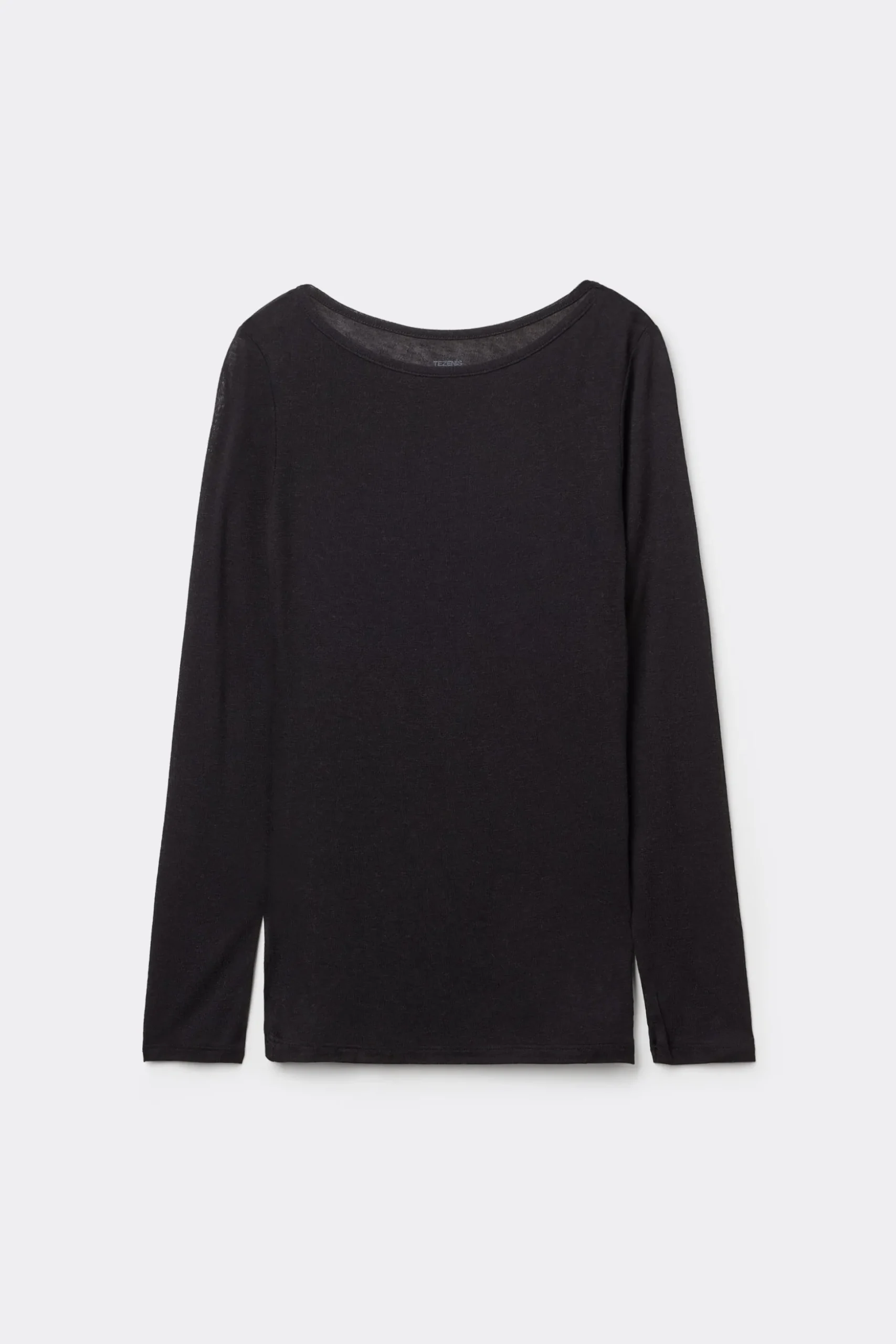 Viscose And Merino Wool Boat-Neck Top - Cardigans And Sweaters - Women | Tezenis