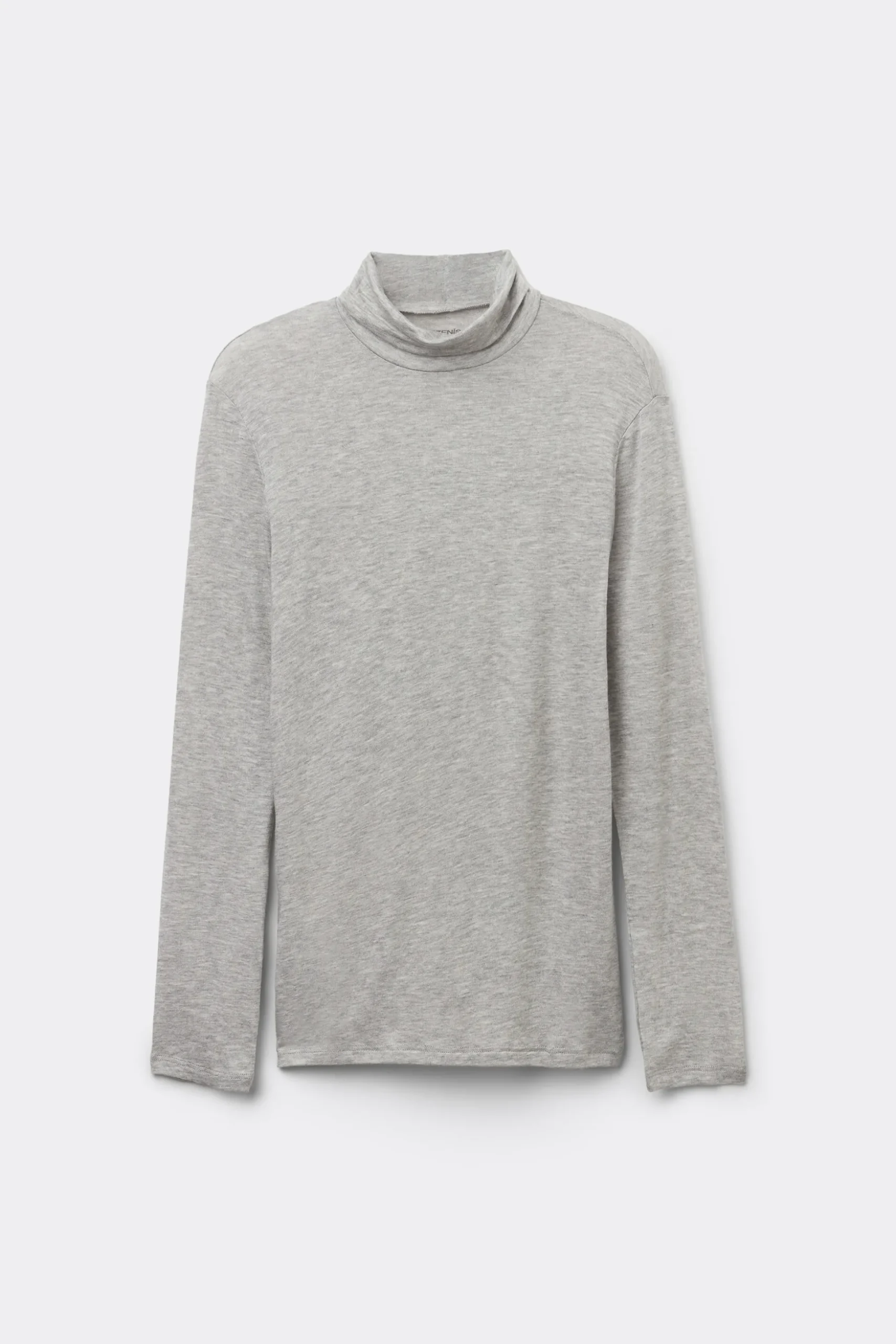 Viscose And Merino Wool Turtleneck Top - Cardigans And Sweaters - Women | Tezenis