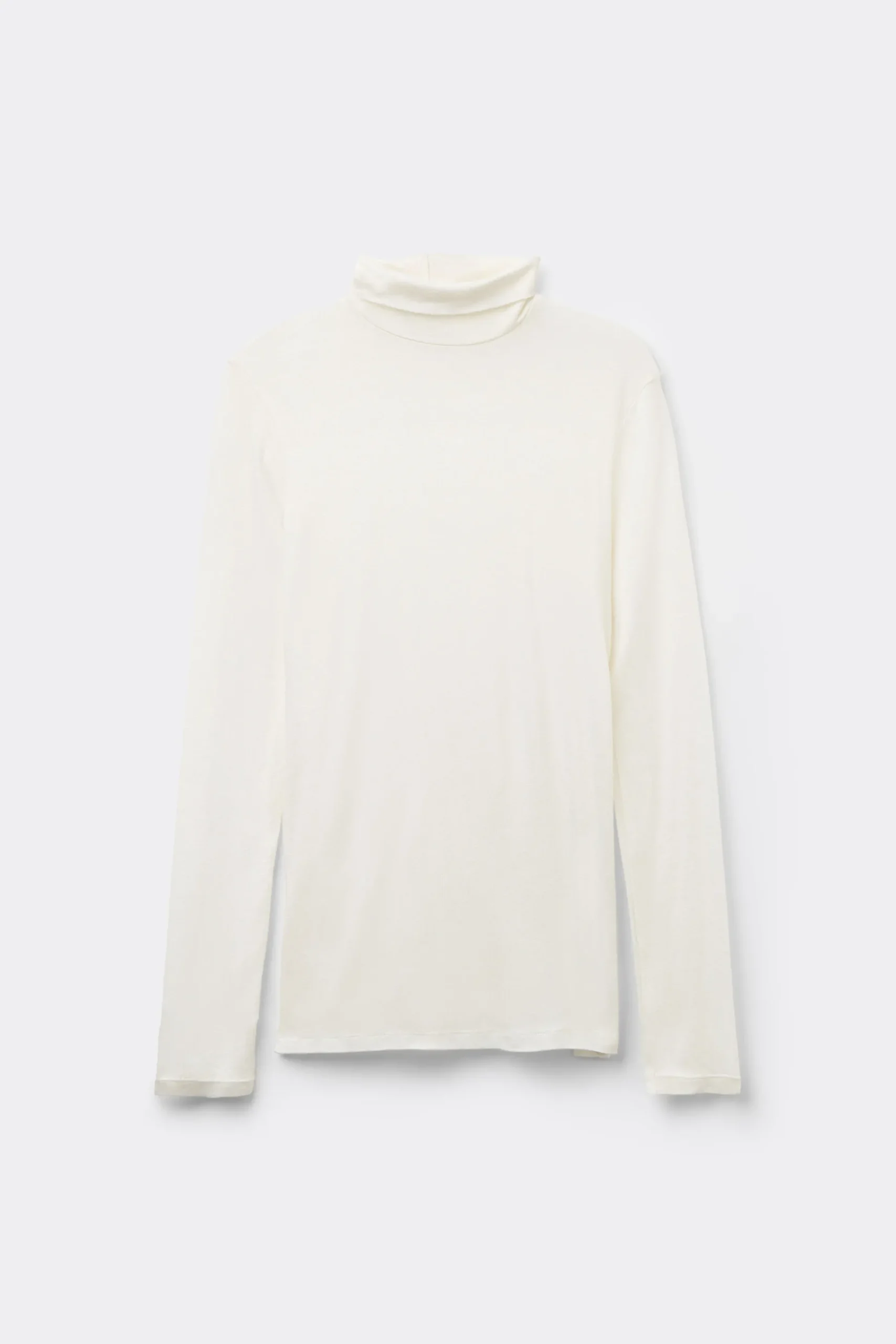 Viscose And Merino Wool Turtleneck Top - Cardigans And Sweaters - Women | Tezenis