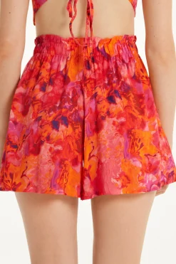 Viscose Canvas Skort - Shorts - Women | Tezenis
