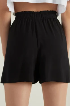 Viscose Canvas Skort - Shorts - Women | Tezenis