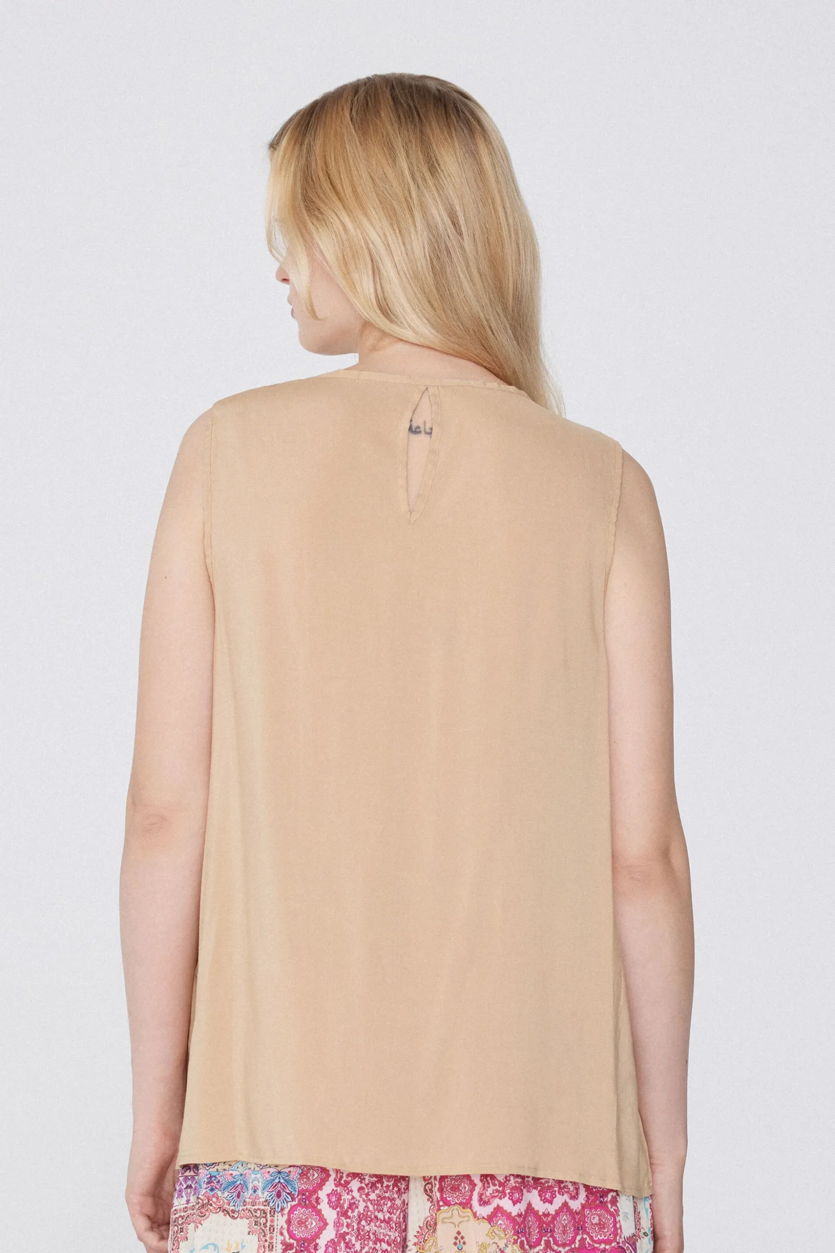 Viscose Cloth Tank Top - Tank Tops - Women | Tezenis